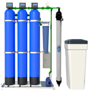 Bộ lọc tổng Kangaroo 5 cấp KG1054LT-5 van tự động 1000l/h siêu lọc